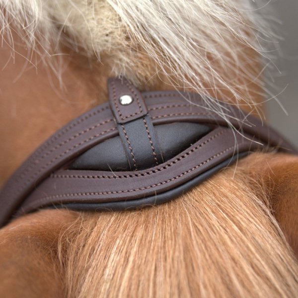 Ogłowie Rajdowe 2 w 1 Kavalkade ARTEMIS - brązowe