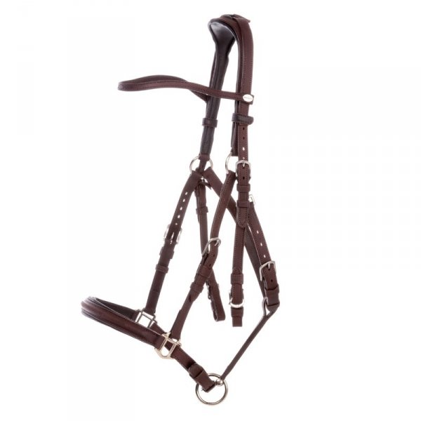 Ogłowie Rajdowe 2 w 1 Kavalkade ARTEMIS - brązowe