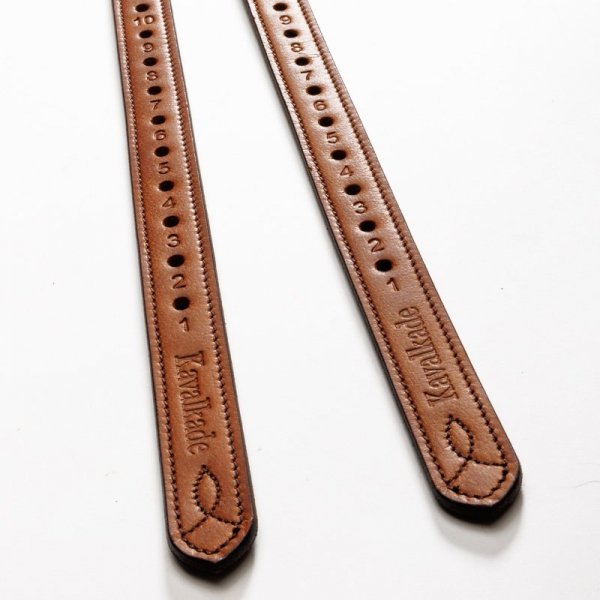 Puśliska Skórzane KAVALKADE "Soft'n Oil" - ze skóry olejowanej - cognac