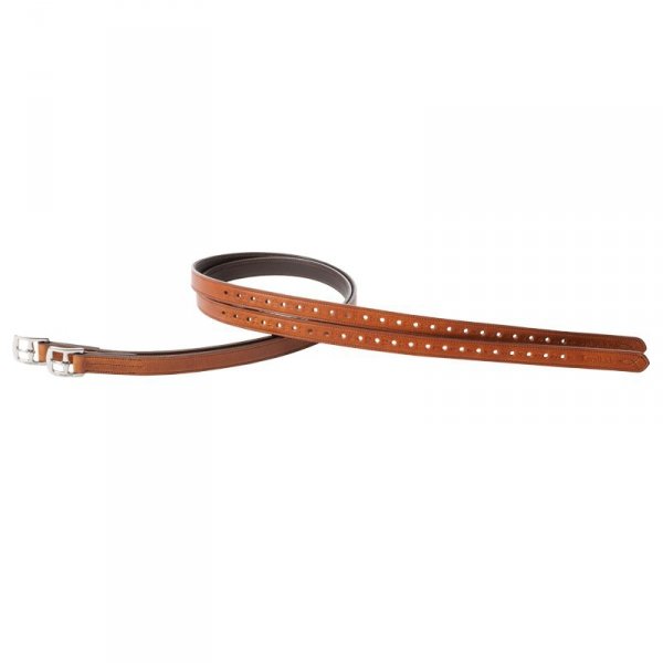 Puśliska Skórzane KAVALKADE "Soft'n Oil" - ze skóry olejowanej - cognac