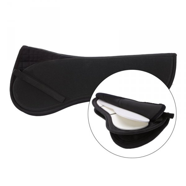 Podkładka pod siodło Kavalkade KavalTop Vario z kieszeniami – Round Cut