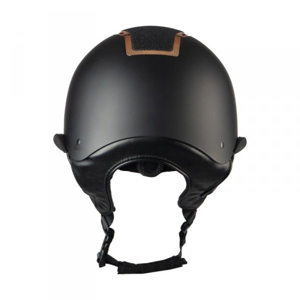 Kask z szerokim daszkiem HORKA Gaudi Matt  - czarny / rose gold