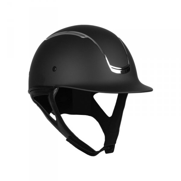 Kask jeździecki Horka Da Vinci czarny/srebrny