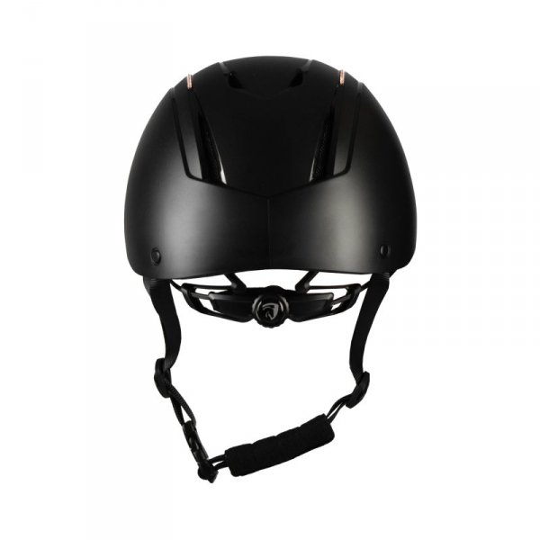 Kask jeździecki Horka DALI STRASS czarny/rose