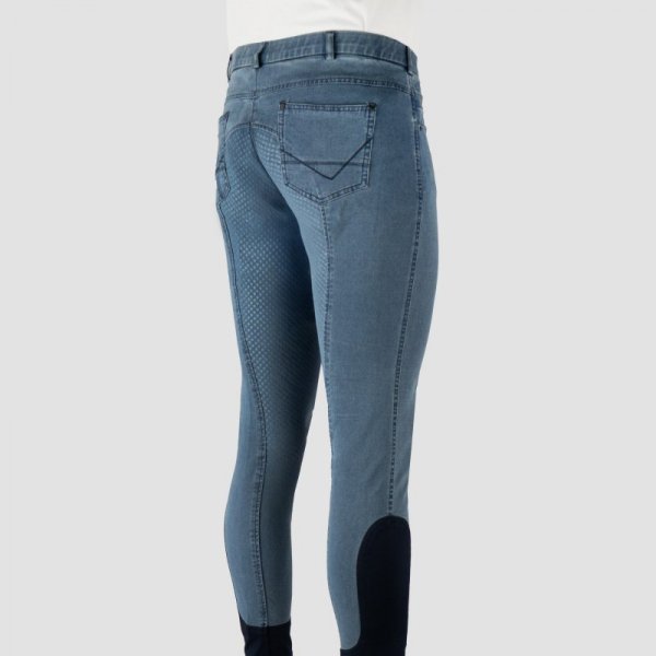 Bryczesy męskie HORKA Jeansowe STAN - denim