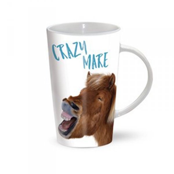 Kask jeździecki Horka MOK LATTE MACCHIATO; Bryczesy Horka CRAZY MARE.
