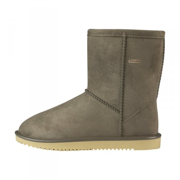 Buty outdoorowe Horka Woolley z wełną; zielony las
