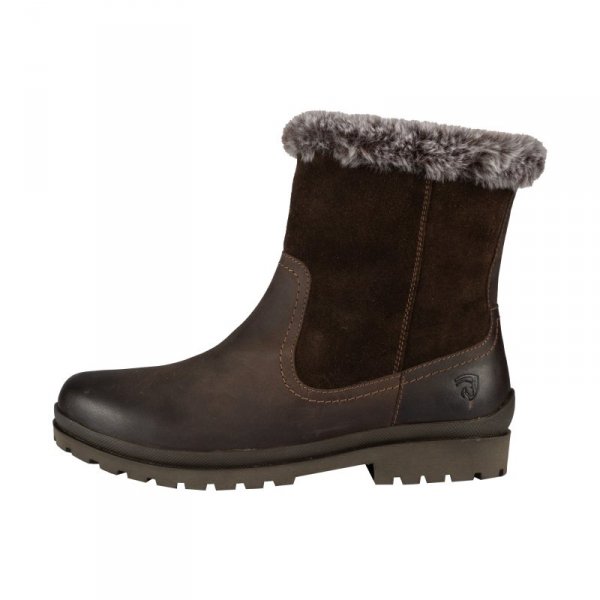 Buty jeździeckie Horka Winsford brązowe.