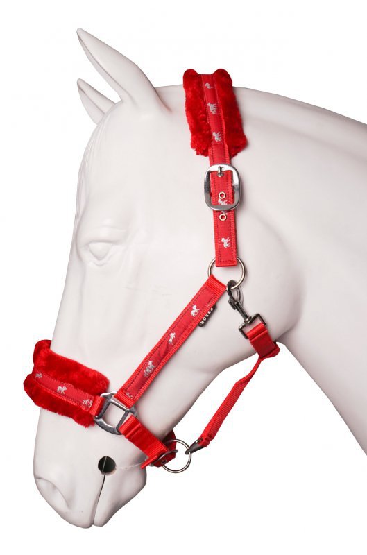 Halster Horka Plush czerwony