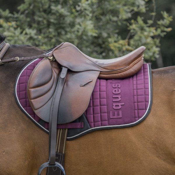 Czaprak EQUESTRIAN PRO Embossed Zadeldek CC bordowy Horka