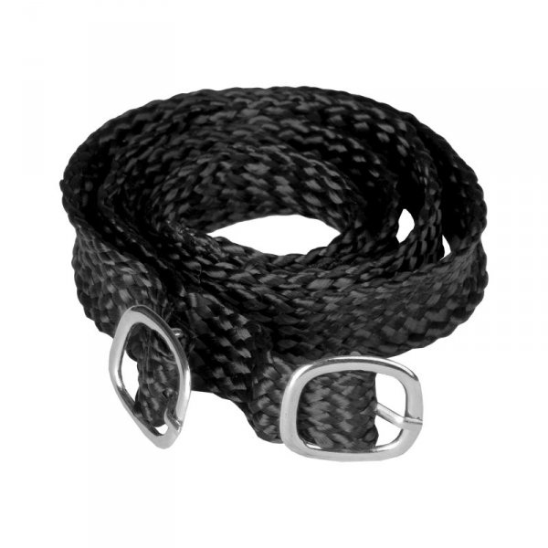 Paski do łączenia ogłowia Horka Nylon czarne (opakowanie 10 par)