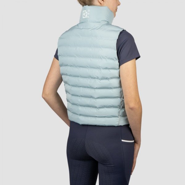 Lekka Kamizelka pikowana Horka AGATHA EQPRO - miętowa