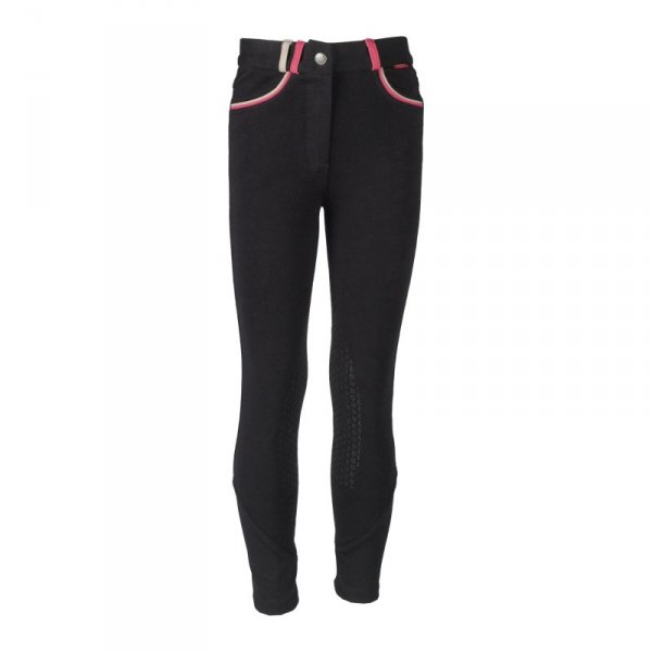 Bryczesy jeździeckie Horka Ola Slim Fit czarne