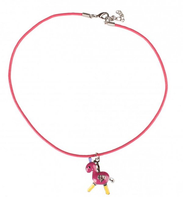 Smyczkowa ujeżdżowa Horka KETTING PONY różowa