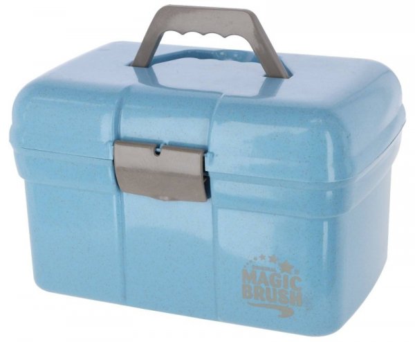 Skrzynka na akcesoria pielęgnacyjne Waterlily, z zawartością, pastelowy niebieski, Covalliero