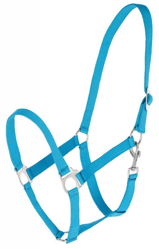 Kantar dla konia Hippo, niebieski, Covalliero