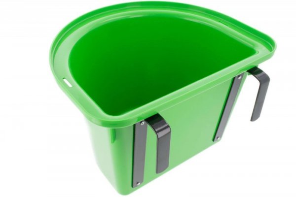 Żłób na paszę z zawiesiem, 12 l, jasnozielony, Kerbl