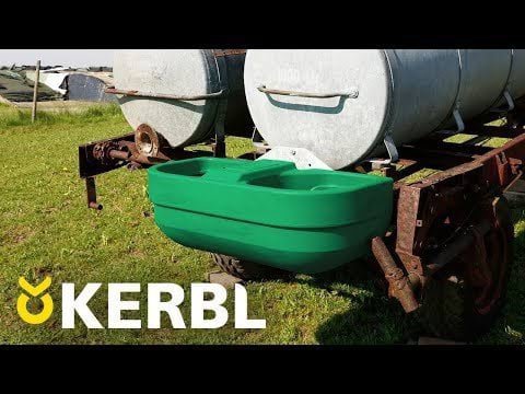 Poidło pastwiskowe dla bydła S60, podwójne, 58 l, Kerbl