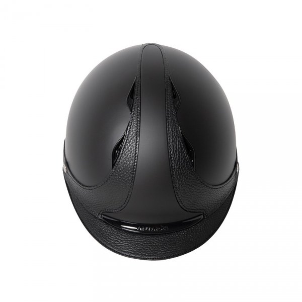 Kask Antares Galaxy Semi Custom Czarny - standardowy daszek