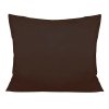 Poszewka na poduszkę 50x60 - 100% bawełna satynowa DARYMEX, zapięcie na zamek wz. brązowy