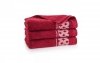 Ręcznik z bawełny egipskiej DRAGON 50x90 wz. magenta