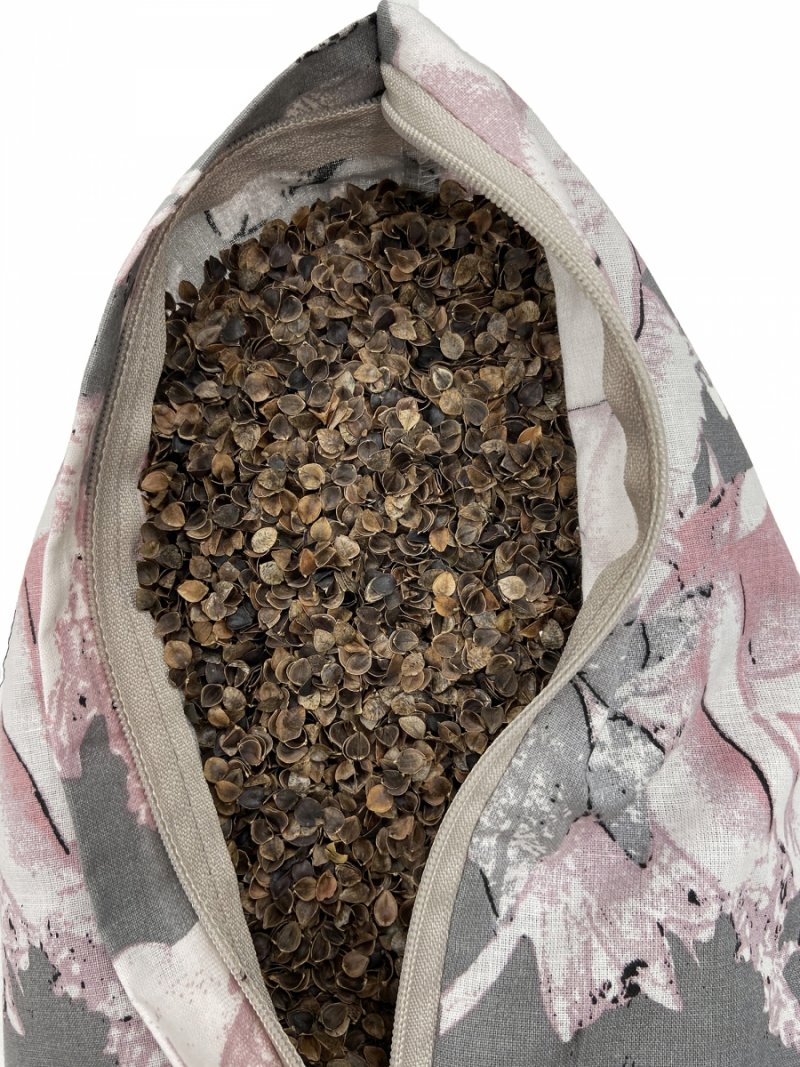 Poduszka z łuską gryki 30x50 wz. 7 peonia