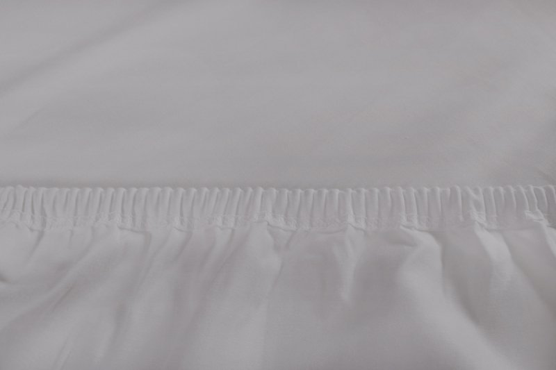 Prześcieradło PREMIUM jersey z lycrą na wysoki materac 160x200 z gumką wz. 42B szary