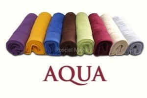 Ręcznik jednobarwny AQUA rozmiar 70x140 szary