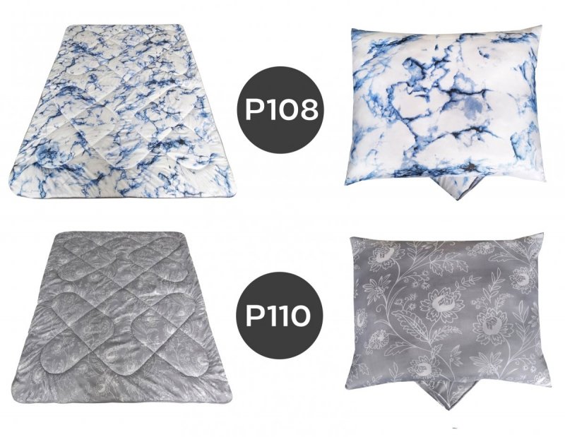 Kołdra poliestrowa całoroczna 140x200 + 1 poduszka 50x60 ProduktPolski