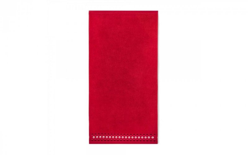 Ręcznik z bawełny egipskiej ZEN 2 70x140 wz. papryka