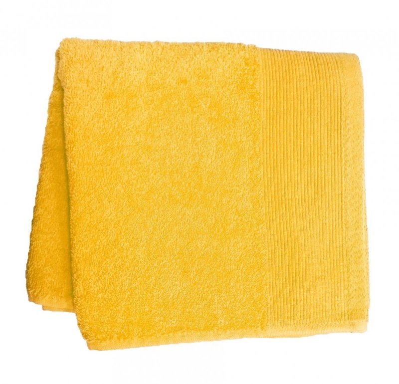 Ręcznik AQUA rozmiar 50x100 wz. zółty