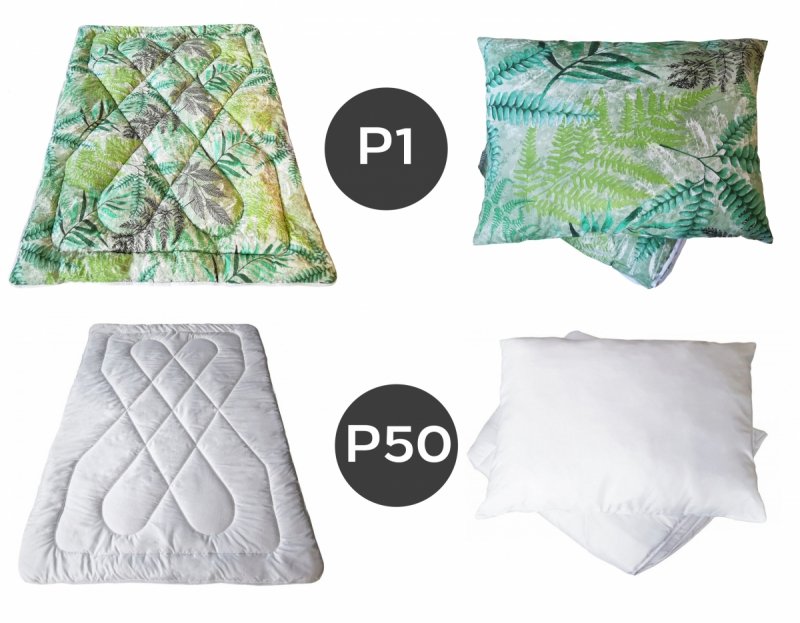 Kołdra poliestrowa zimowa 160x200 ProduktPolski MIX wzorów