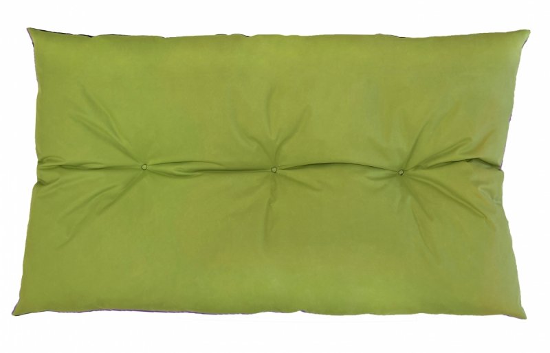 Poduszka ogrodowa na paletę huśtawkę 120x60 wz. Limonka