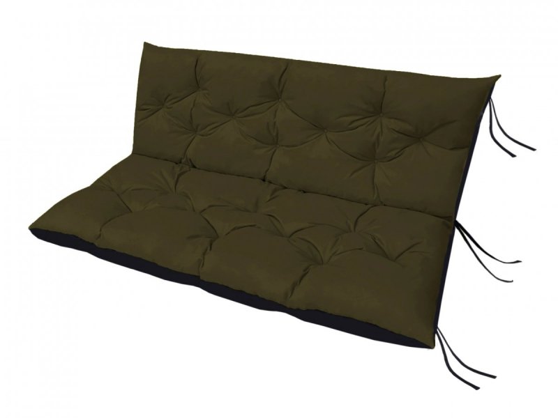 Poduszka ogrodowa na huśtawkę - 150x60x50 wz. Khaki
