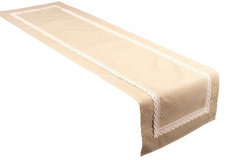  Obrus Napoli 40x140 wz. 4162 Kolor: Odcień lnu