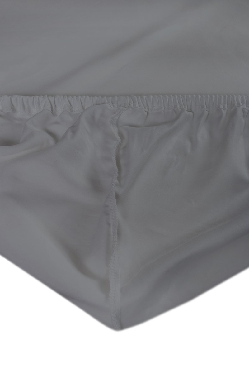 Prześcieradło PREMIUM jersey z lycrą na wysoki materac 180x200 z gumką wz. 44A ciemny szary