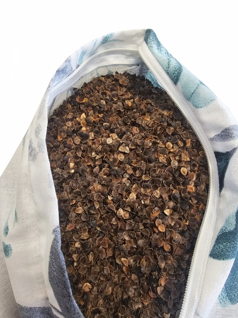 Poduszka z łuską gryki 30x50 wz. 3 roślinki