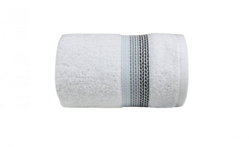 Ręcznik OMBRE 70x140 kolor biały