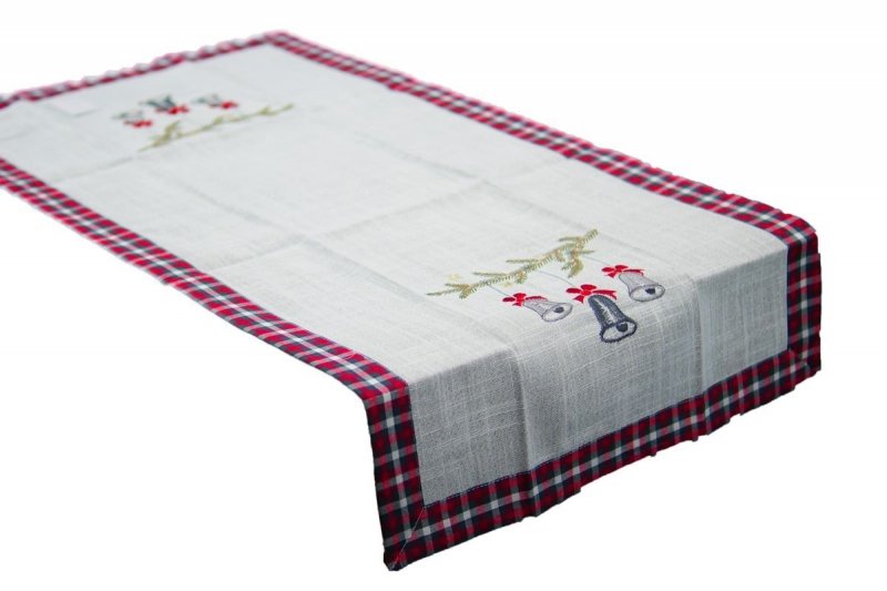Obrus Świąteczny Niko 50x100 wz. 80623 Kolor: Szary