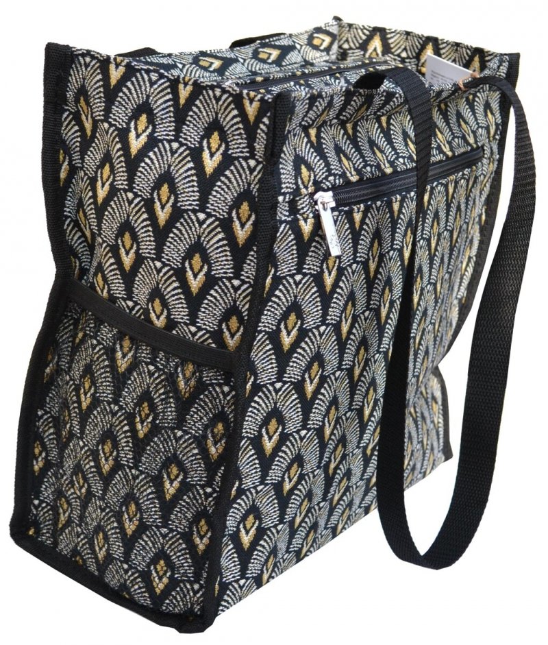 Torba gobelinowa która cieszy. 30x30 wz. T312 Art Deco