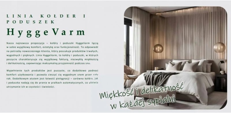 Poduszka HYGGE VARM - Wendre - 70x80 - wyrób medyczny