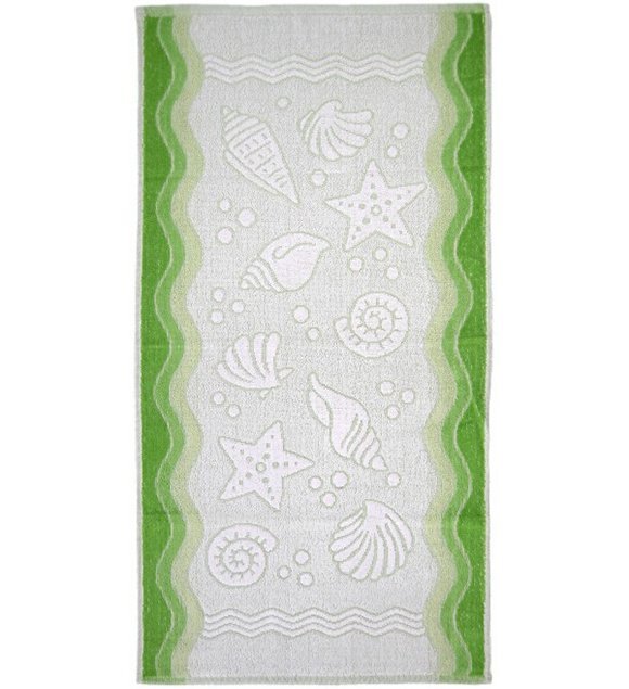 Ręcznik FLORA OCEAN 70x140 kolor zielony