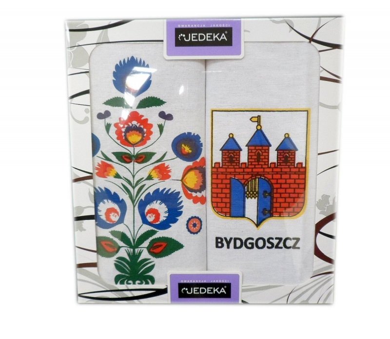 Ściereczki Ludowe KOMPLET wz. 39 Bydgoszcz - rozm. 2x 50x70
