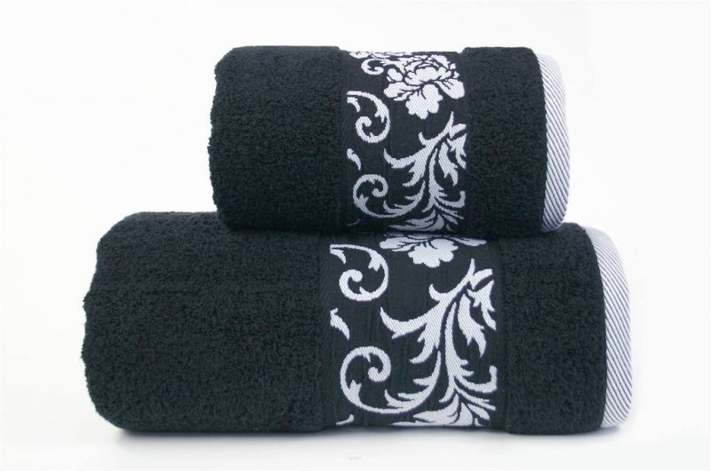 Ręcznik GLAMOUR 70x140 kolor ciemno-popielaty