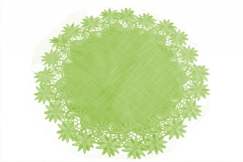 Obrus gipiurowy 60 koło wz. 606 Kolor: Zielony