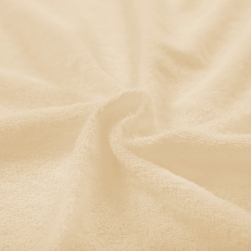 Prześcieradło Frotte PREMIUM na wysoki materac 220x200 na gumkę wz. 047 jasny beż