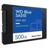 Dysk SSD WD Blue WDS500G3B0A (500 GB ; 2.5; SATA III)