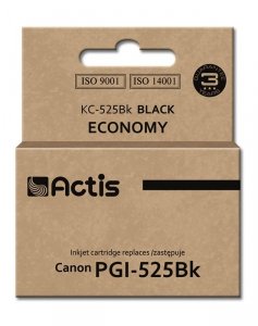 Tusz ACTIS KC-525Bk (zamiennik Canon PGI-525GBK; Standard; 20 ml; czarny)