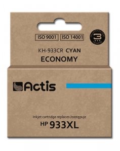 Tusz ACTIS KH-933CR (zamiennik HP 933XL CN054AE; Standard; 13 ml; niebieski)