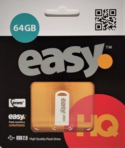 Pendrive IMRO EASY/64GB (64GB; USB 2.0; kolor biały)